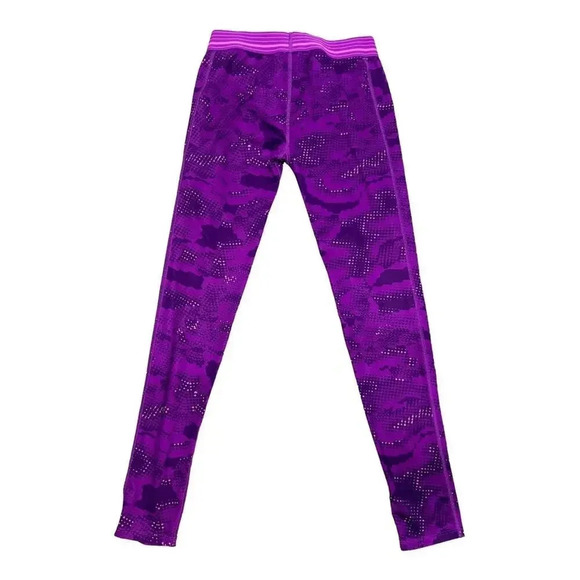 Under Armour Size Large Heatgear Fitted Leggings Youth Girls - Picture 6 of 6